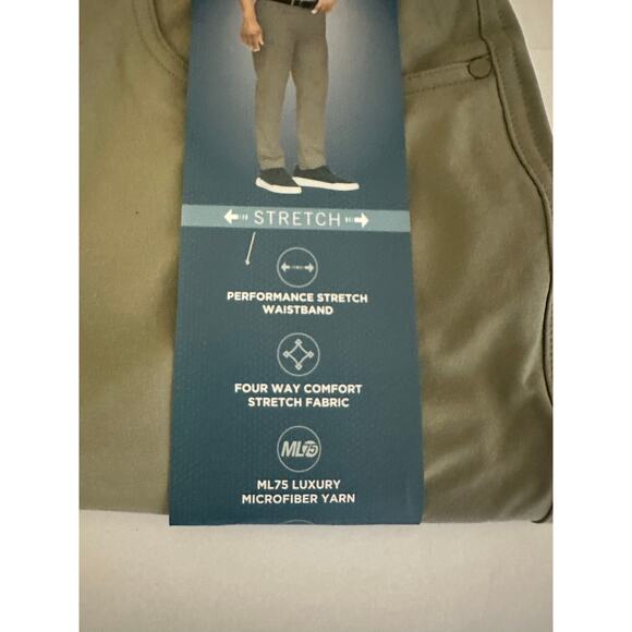 Greg Norman Men's Ultimate 5 Pocket Performance Stretch Tech Pants - NWT 36x32 - Picture 3 of 5